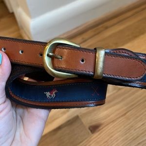 Vintage leather belt